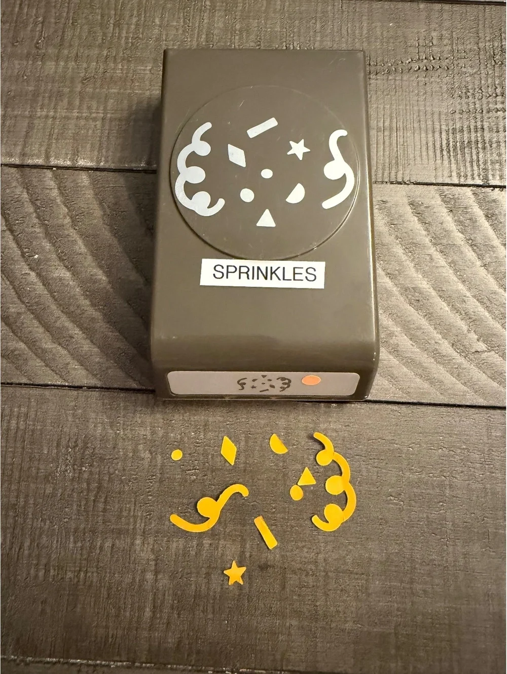 Stampin’ Up Sprinkles Confetti Shape Punch